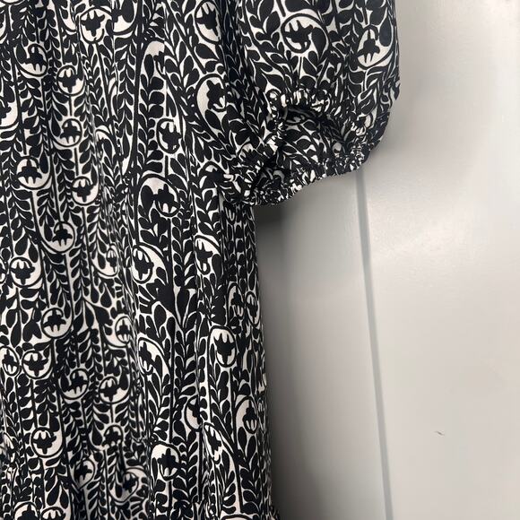 Max Studio London Floral Long Sleeve Maxi Dress Size Small - Picture 4 of 7